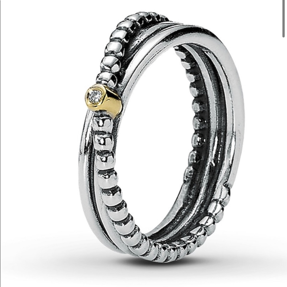 Pandora Cross Ring